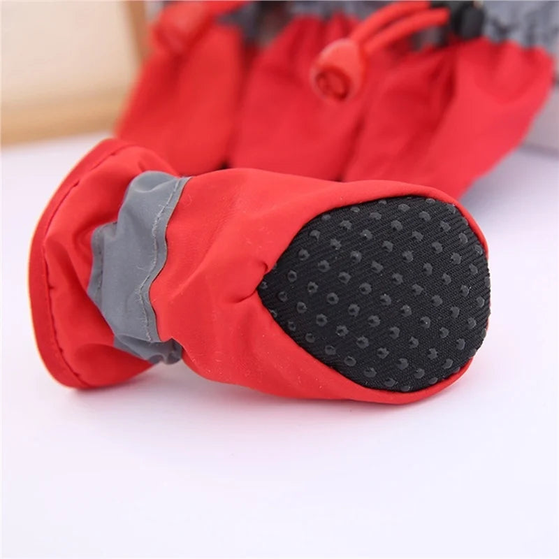 Waterproof Winter Boots for Puppies (4-Pack)