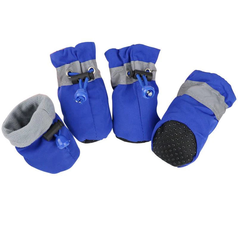 Waterproof Winter Boots for Puppies (4-Pack)