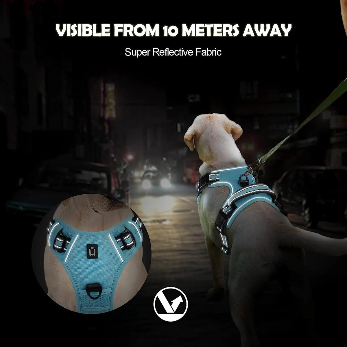 No-Pull Control Harness for Small to Large Dogs